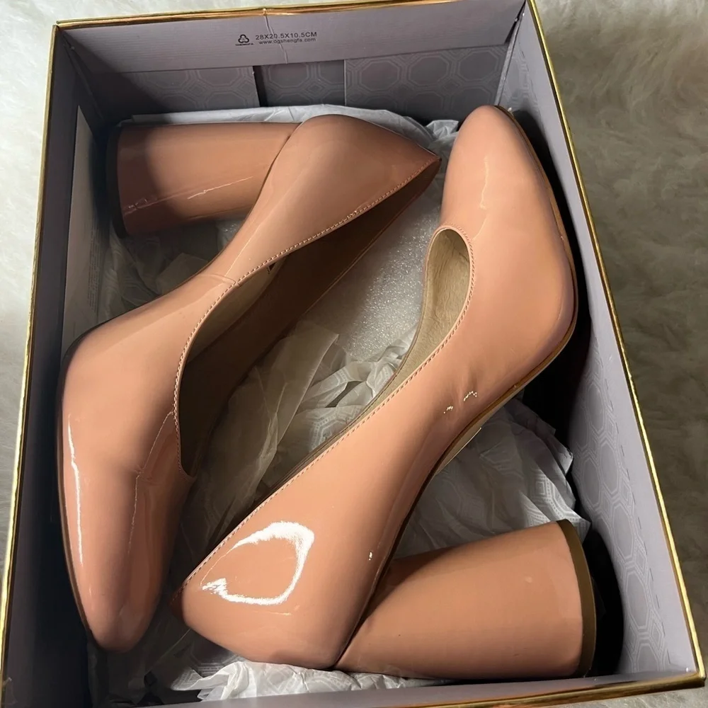 Louise Et Cie Jaylant Pumps Women's 9.5 Multicolor Patent Leather Heels